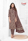 Malika Vol 1 by Laado Readymade Cotton Printed Daily Wear Kurti With Bottom Dupatta Online Wholesale